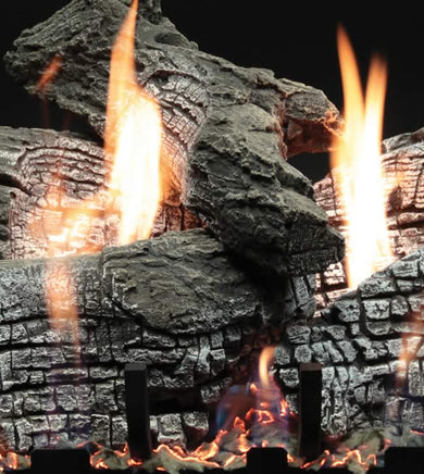 Empire Stacked Wildwood 24" Remote Ready Vent Free Gas Logs