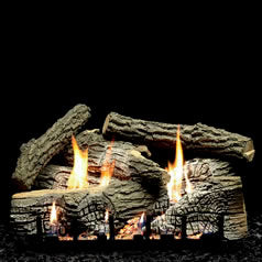 Empire Super Stacked Wildwood Vent Free Gas Logs