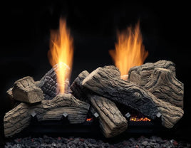 27" Natural Blaze ventless gas log set by Monessen