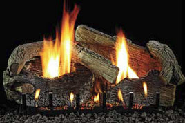 Empire Aged Oak 18" Variable Remote Vent Free Gas Logs