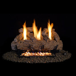 RH PETERSON FYRESIDE 24" LIVE OAK LOG SET74-VF9-12