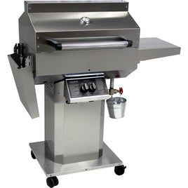 Phoenix Grill With Stainless Steel Riveted Grill Head & Cart Lexington Gas Service