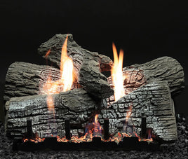 Empire Stacked Wildwood 24" Variable Remote Vent Free Gas Logs