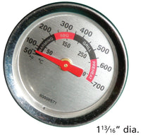 1 13/16", Heat Indicator, Charbroil, Master Chef, Smoke Hollow