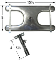 Single Port H Style Gas Grill Burner Broilmaster, Charmglow, Kenmore and others.