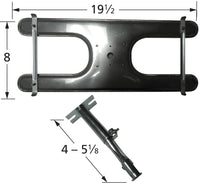 Single Port H Style Gas Grill Burner Broilmaster, Charmglow, Kenmore and others.