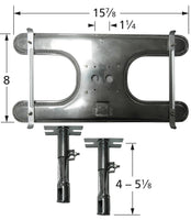 Single Port H Style Gas Grill Burner Broilmaster, Charmglow, Kenmore and others.
